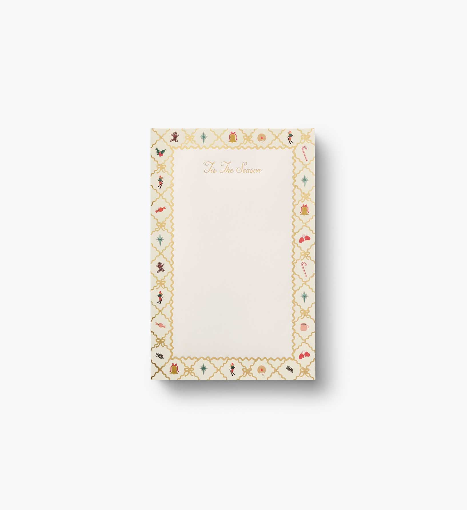 Holiday Notepad - Holiday Argyle
