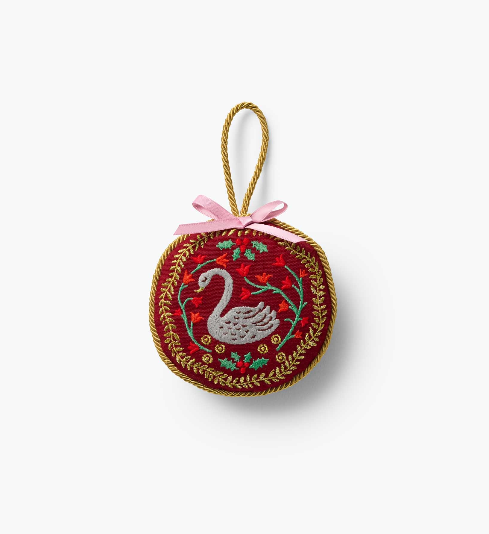 Embroidered Ornament Set - Christmastide