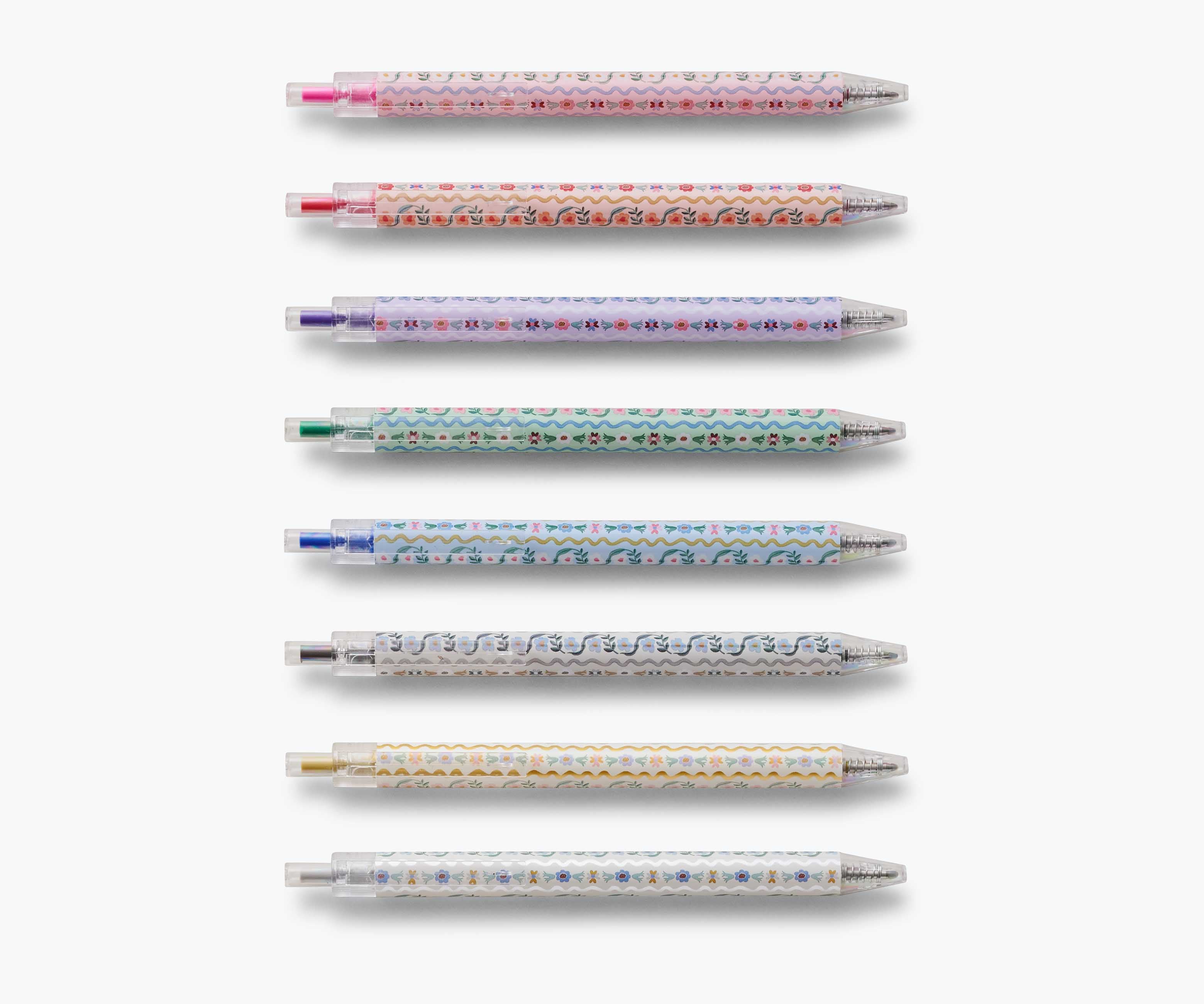 Gel Pen Set of 8 - Delphine