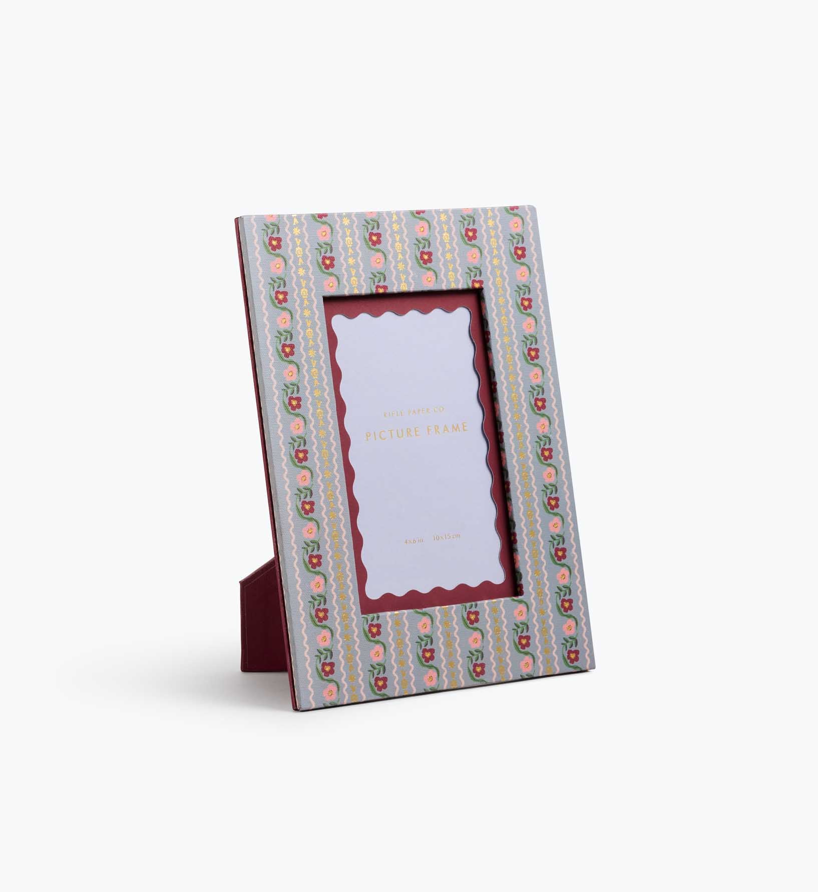 Paper Wrapped Picture Frame - Delphine