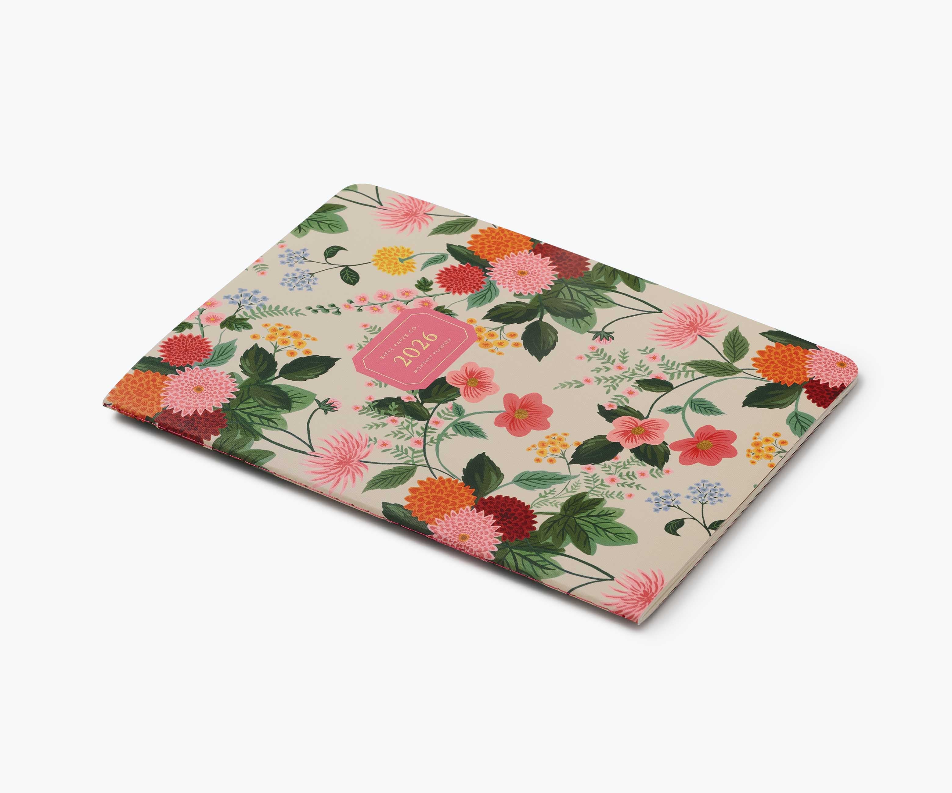 2026 12-Month Appointment Notebook - Dahlia