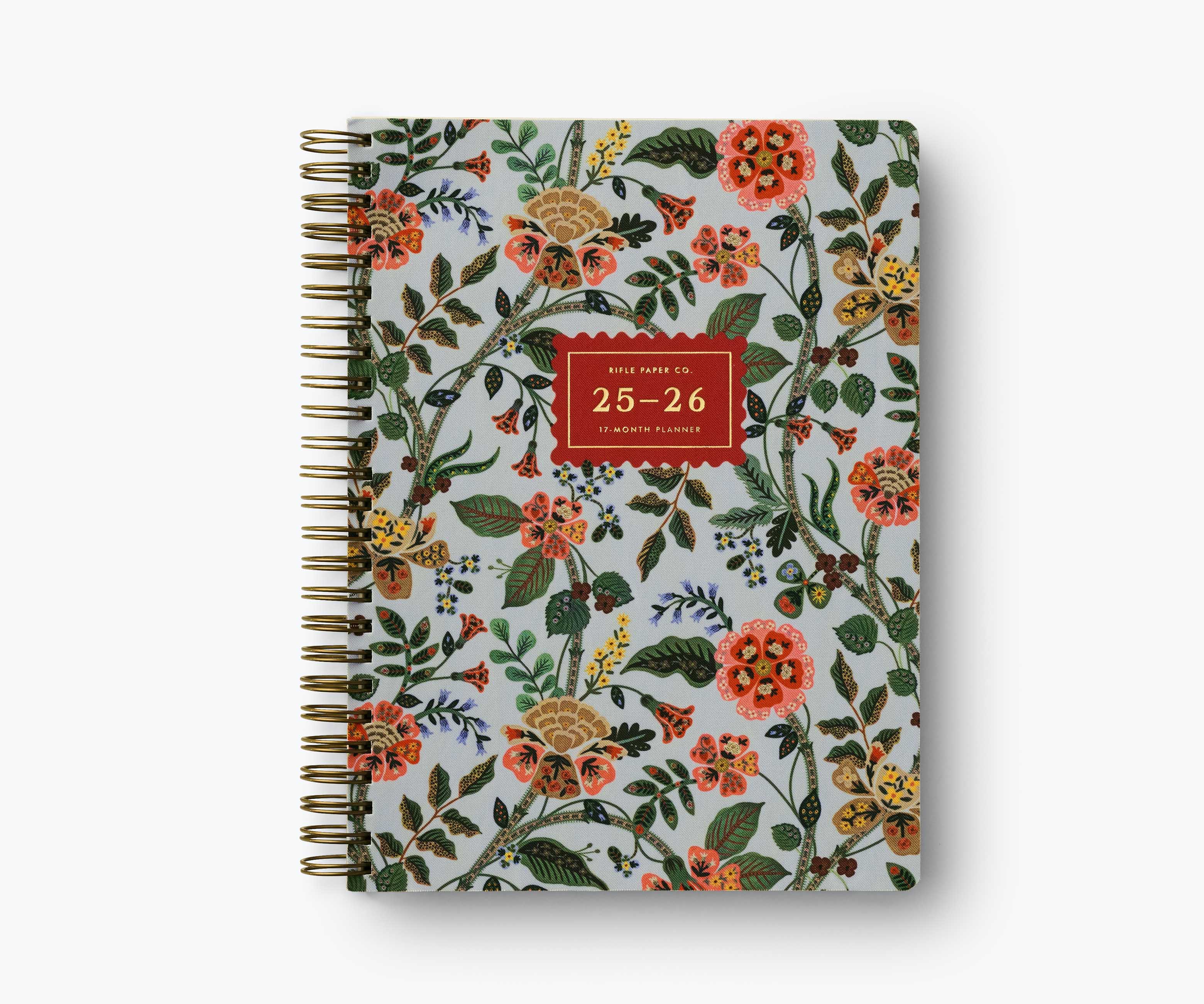 2025-2026 17-Month Academic Softcover Spiral Planner - Gracie