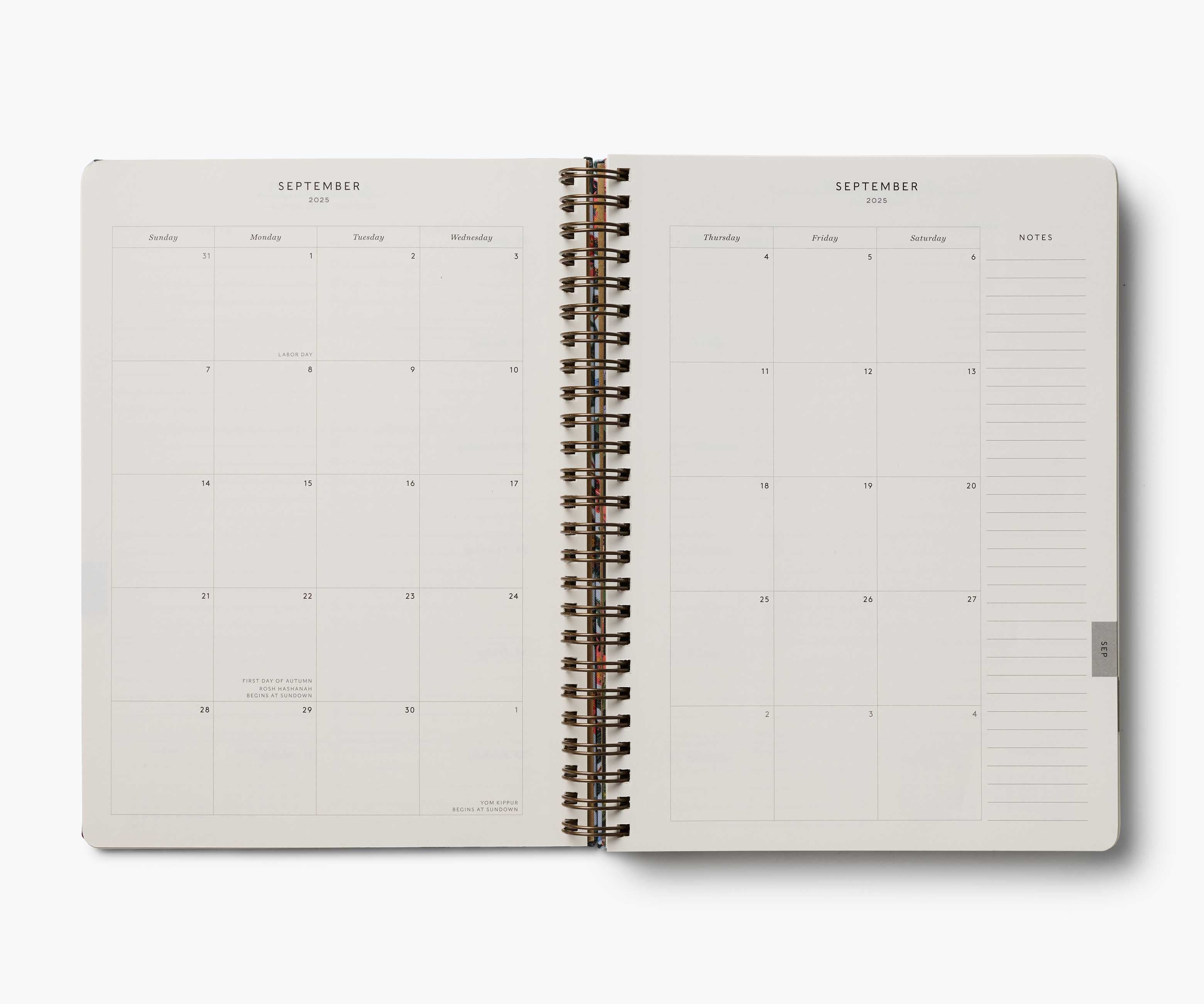 2025-2026 17-Month Academic Softcover Spiral Planner - Gracie