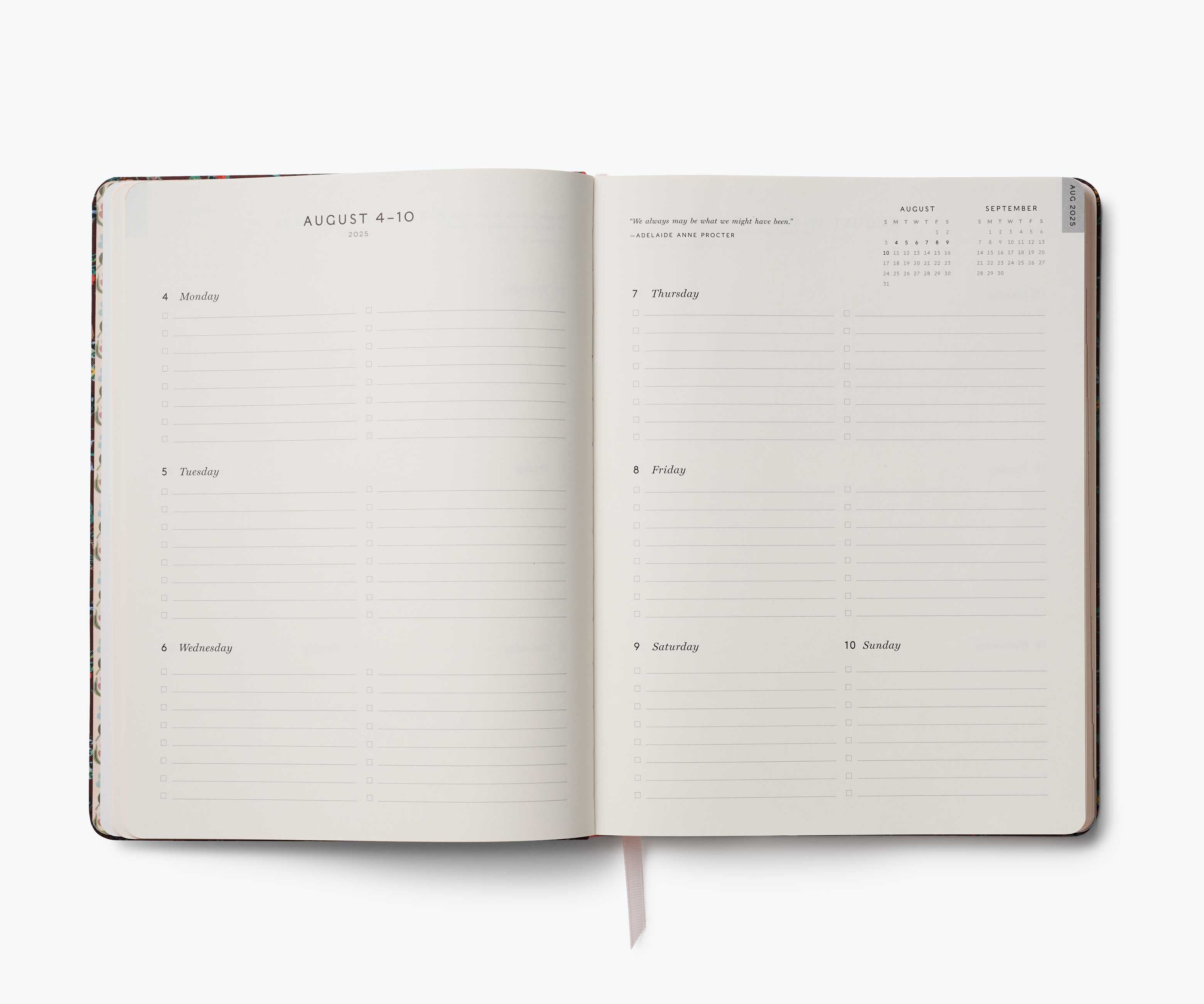 2025-2026 12-Month Academic Bookbound Planner - Gracie