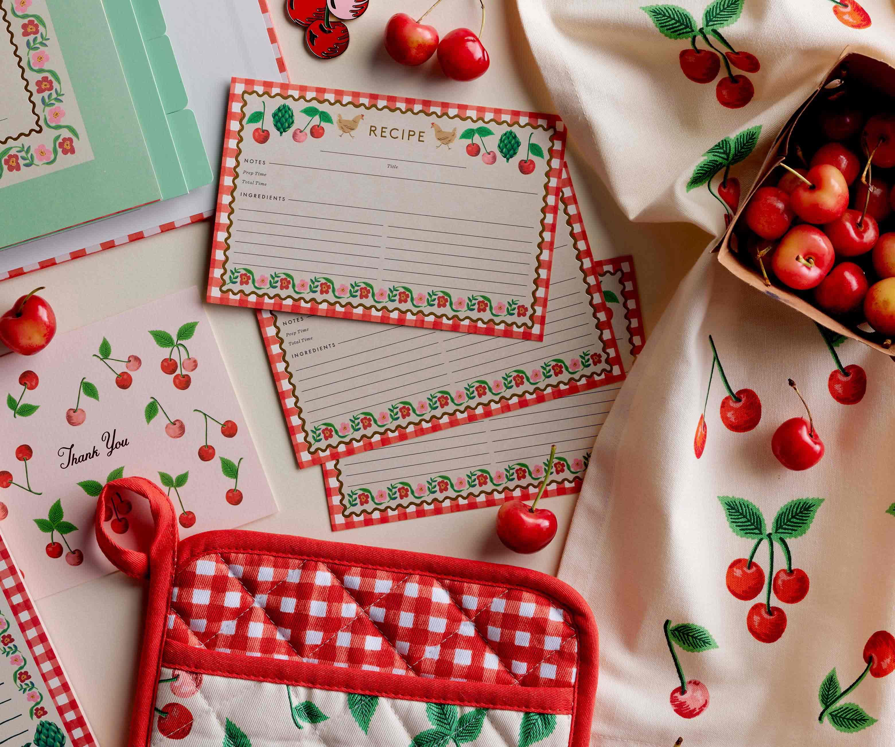 Recipe Cards - Cherry Farm