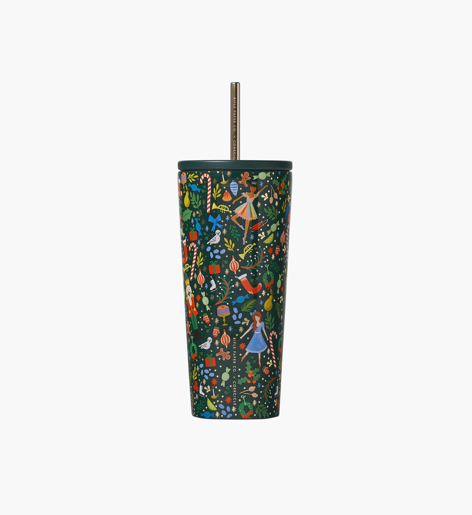 24 oz. Cold Cup - Nutcracker Green