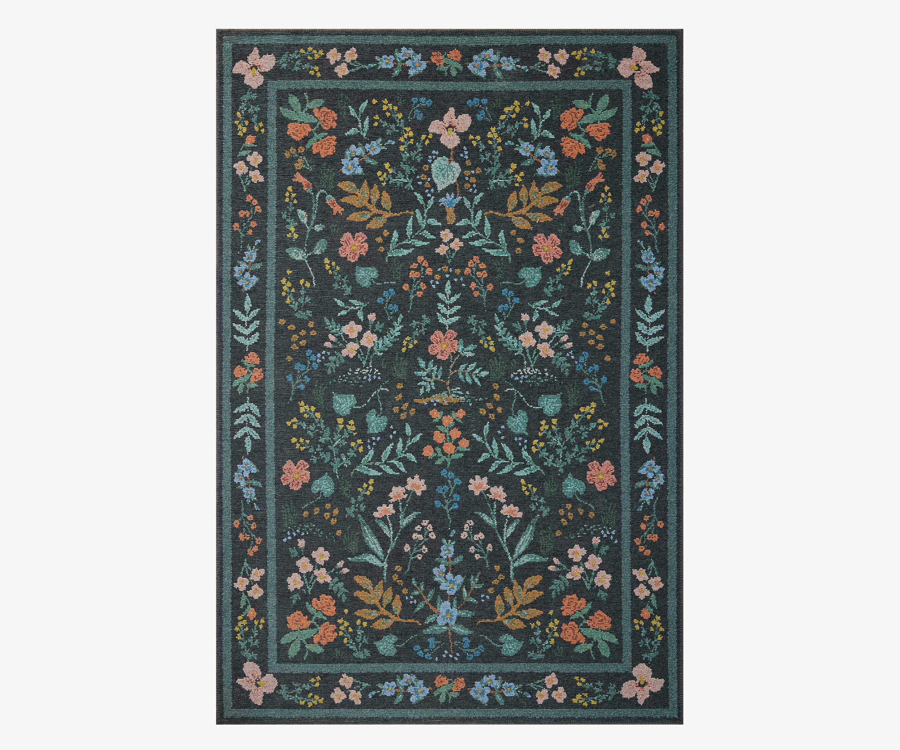 Wildwood Printed Rug - Wildwood Charcoal