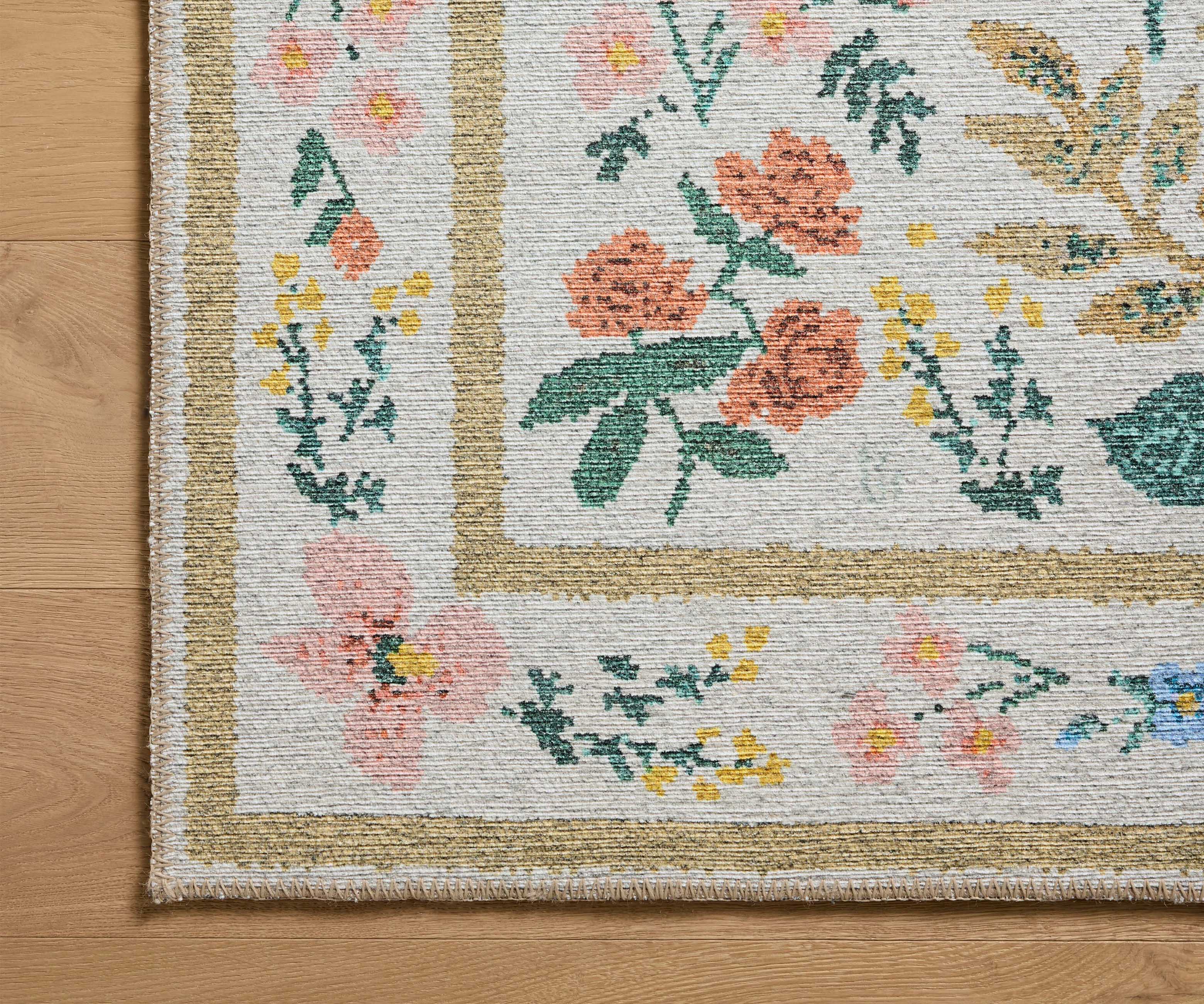 Wildwood Printed Rug - Wildwood Cream