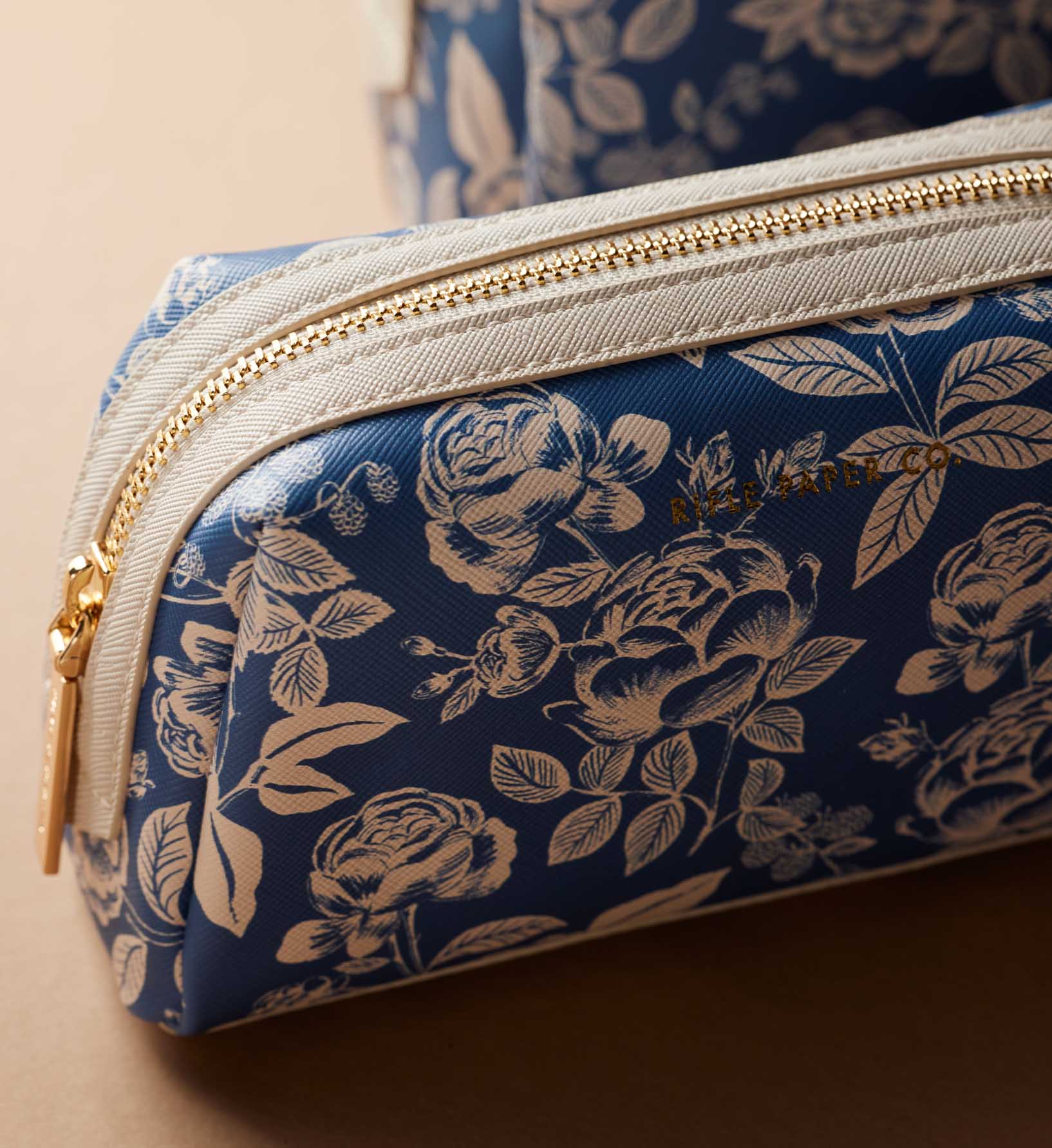 Small Cosmetic Pouch - English Rose