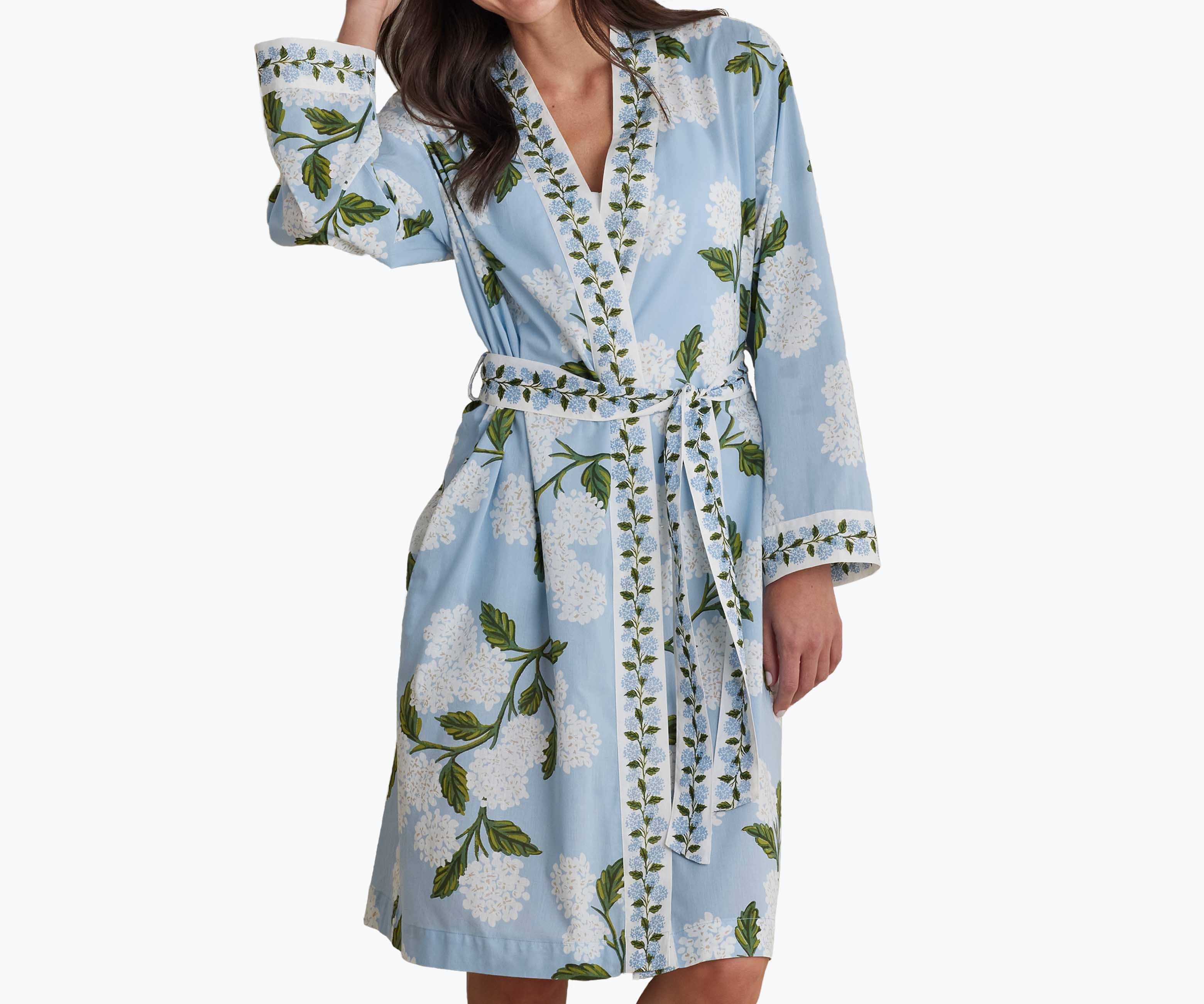 Voile Robe - Hydrangea