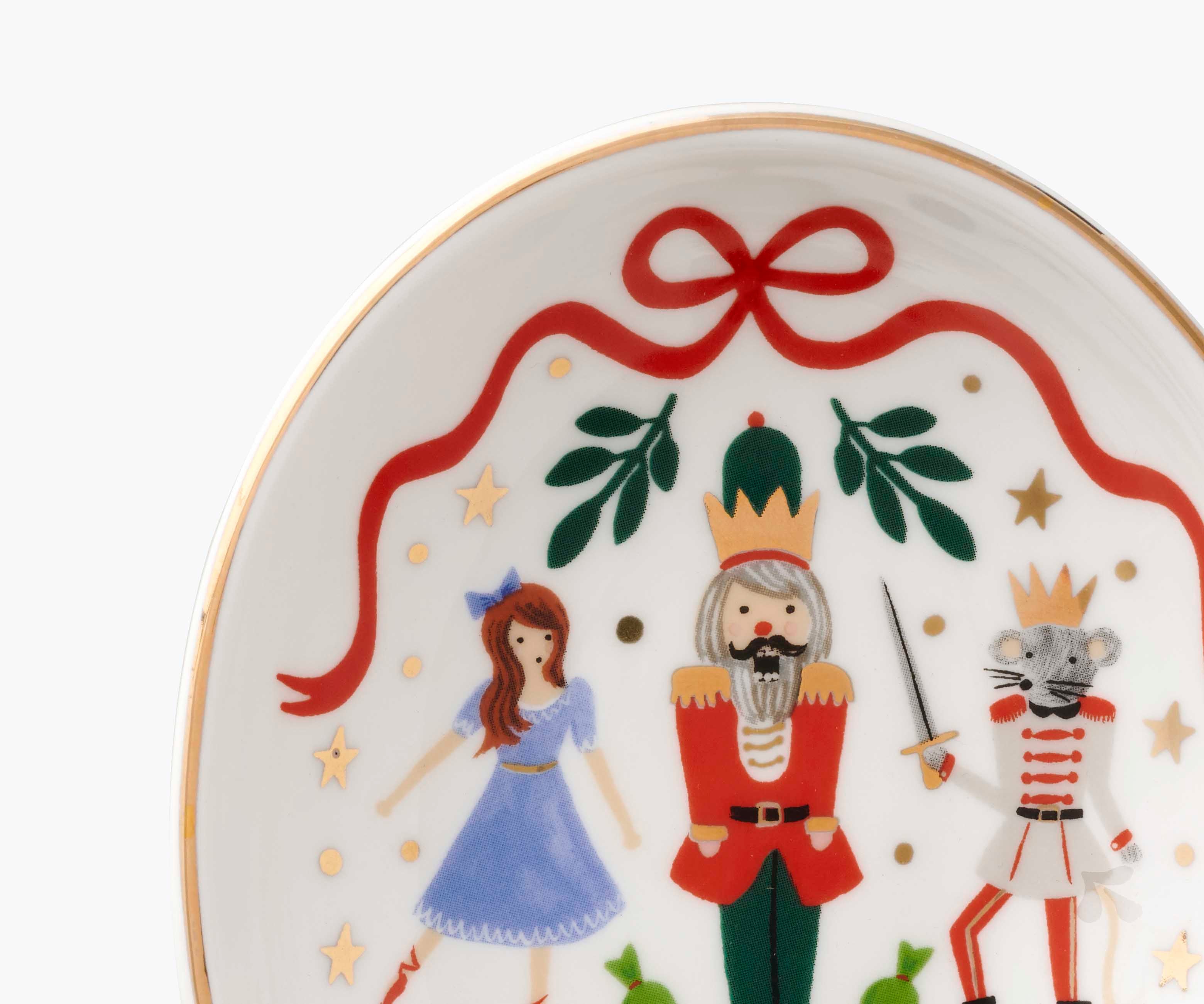 Porcelain Spoon Rest - Nutcracker