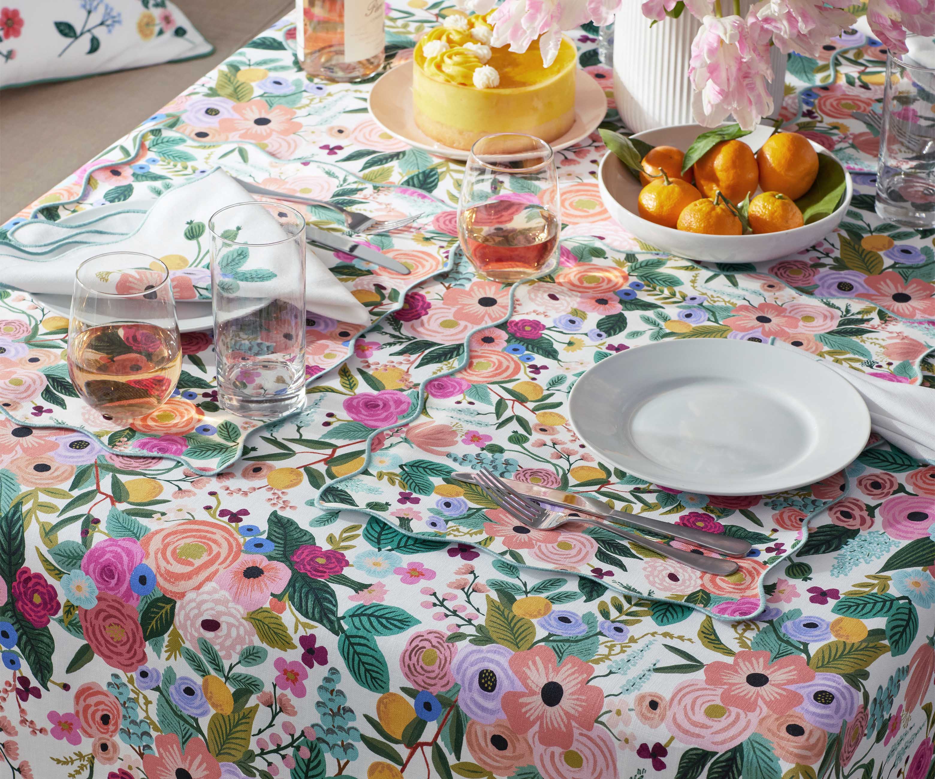 Cotton Placemats - Garden Party