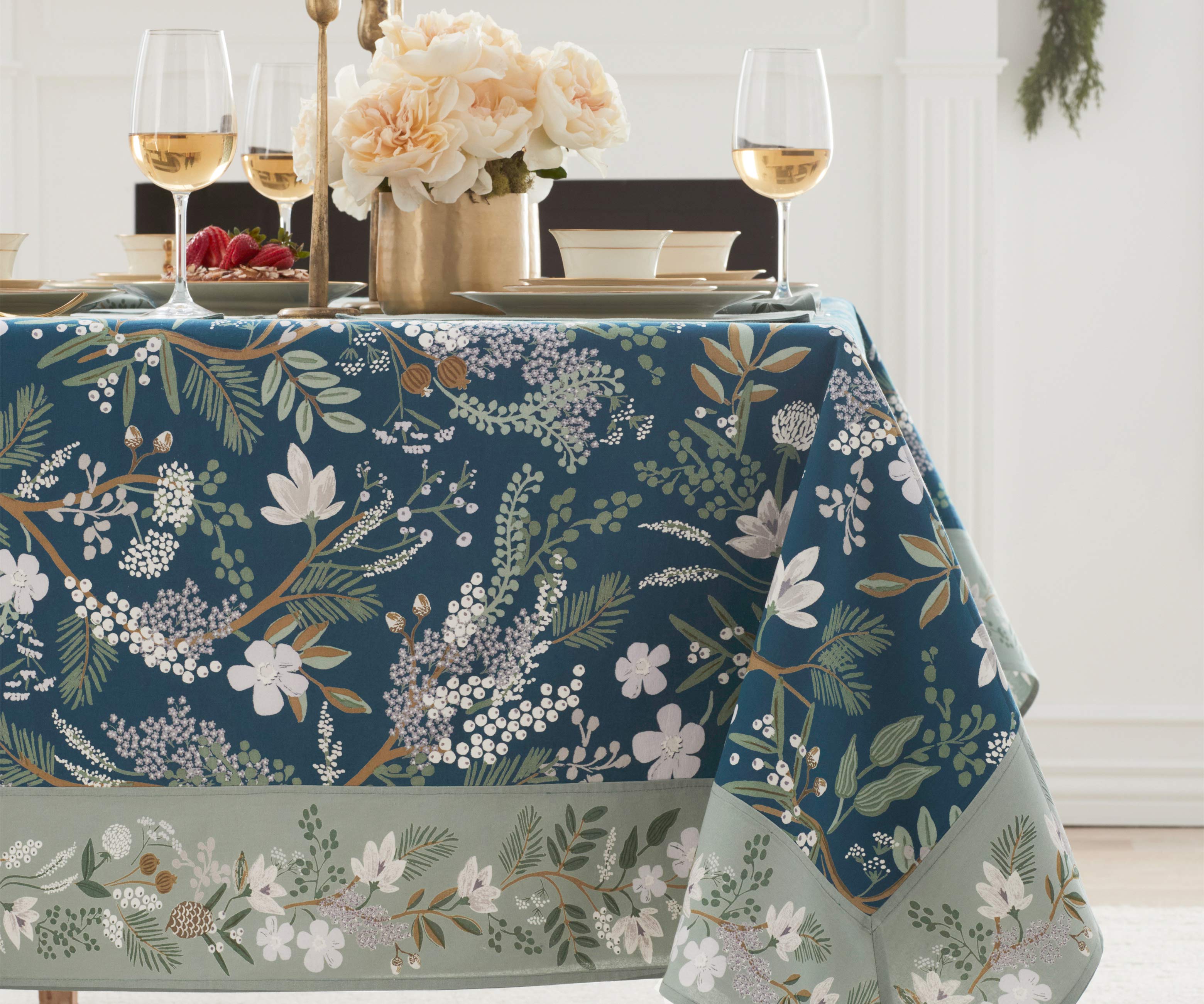 Cotton Tablecloth - Juniper Forest
