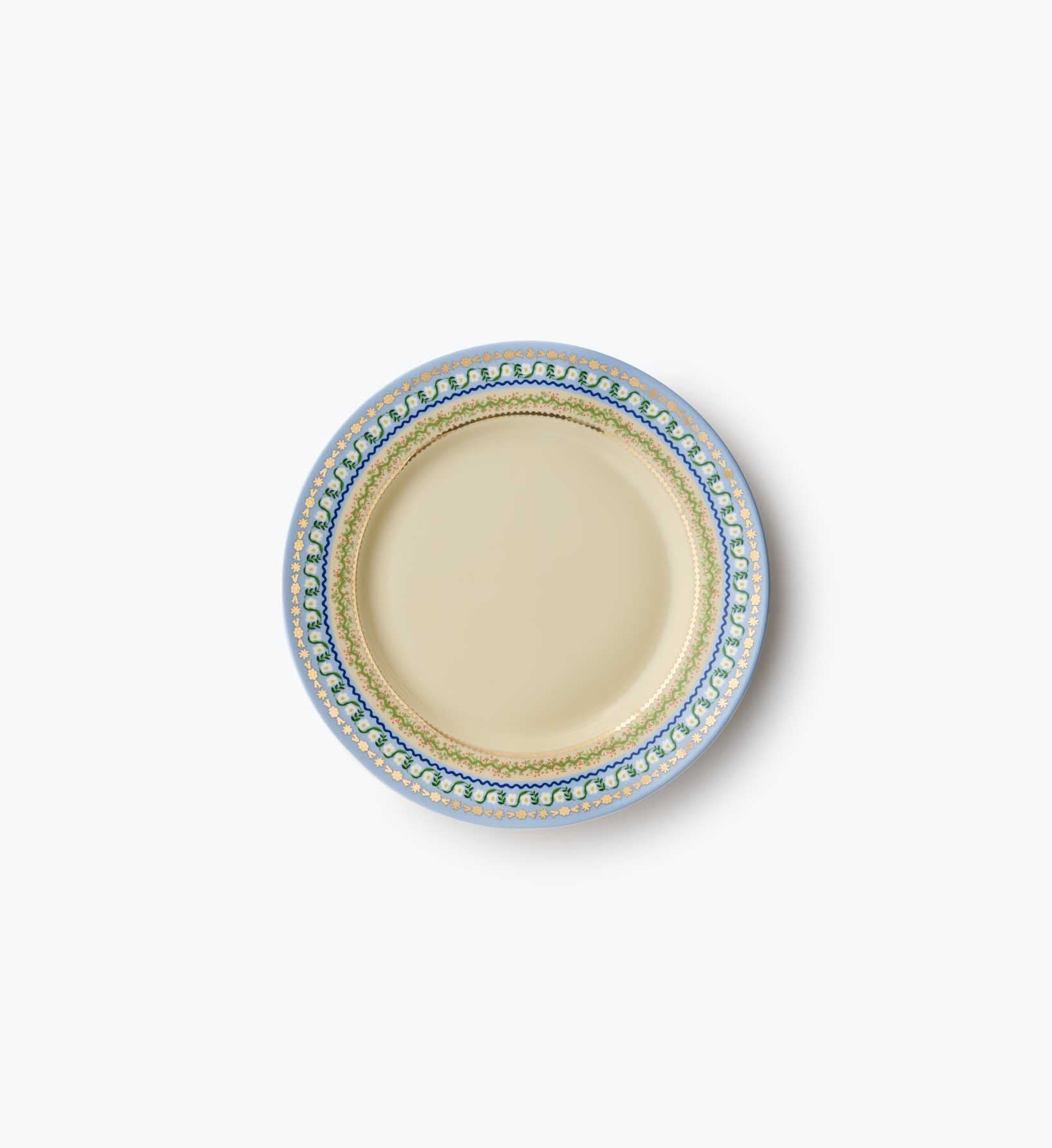 Porcelain Dessert Plate Set - Delphine