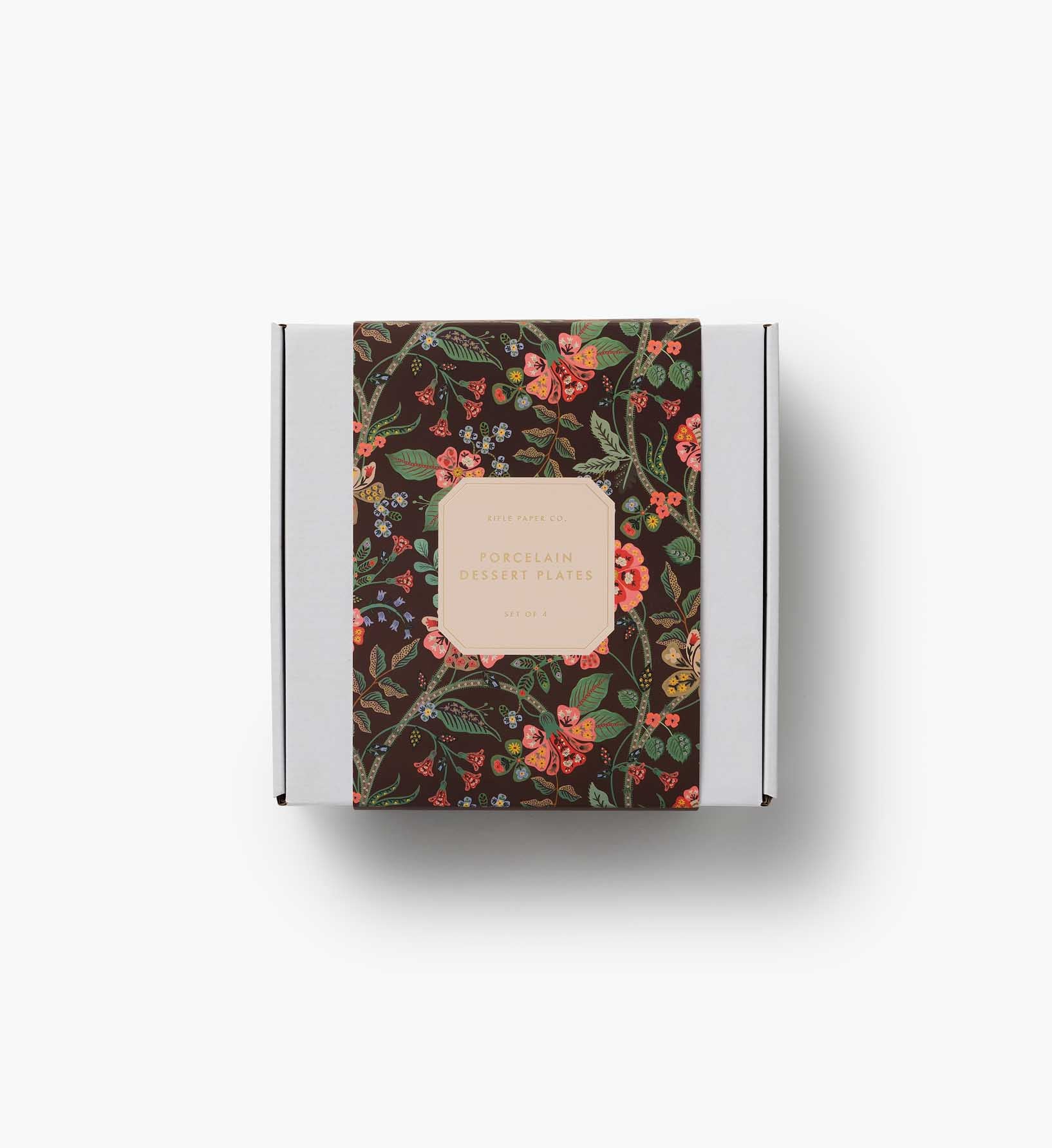 Porcelain Dessert Plate Set - Gracie