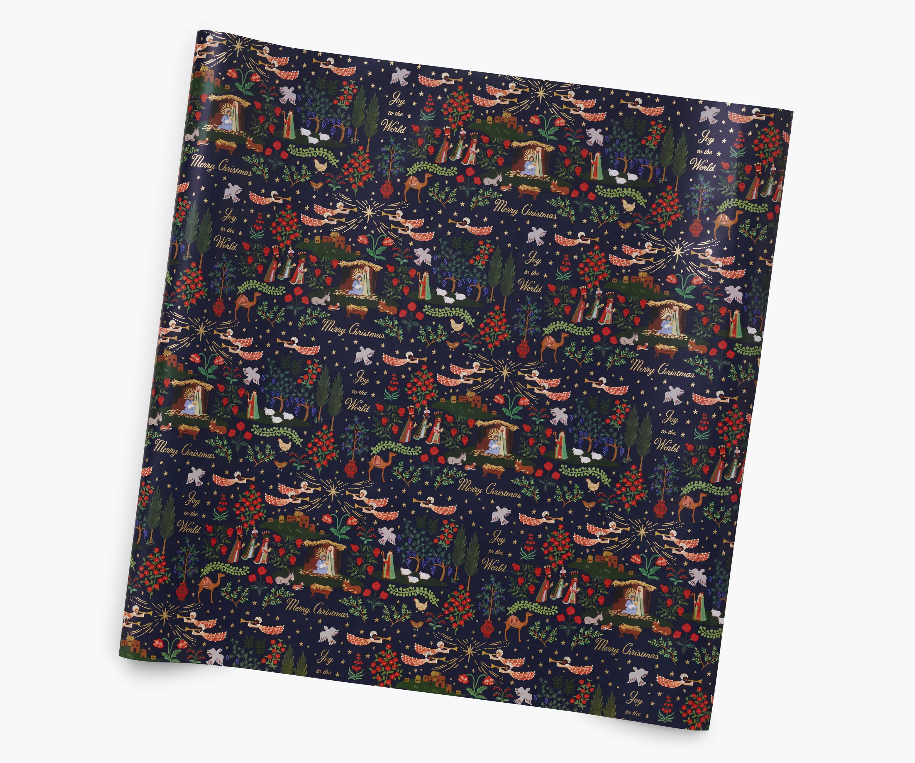 Holiday Wrapping Roll - Nativity Scene