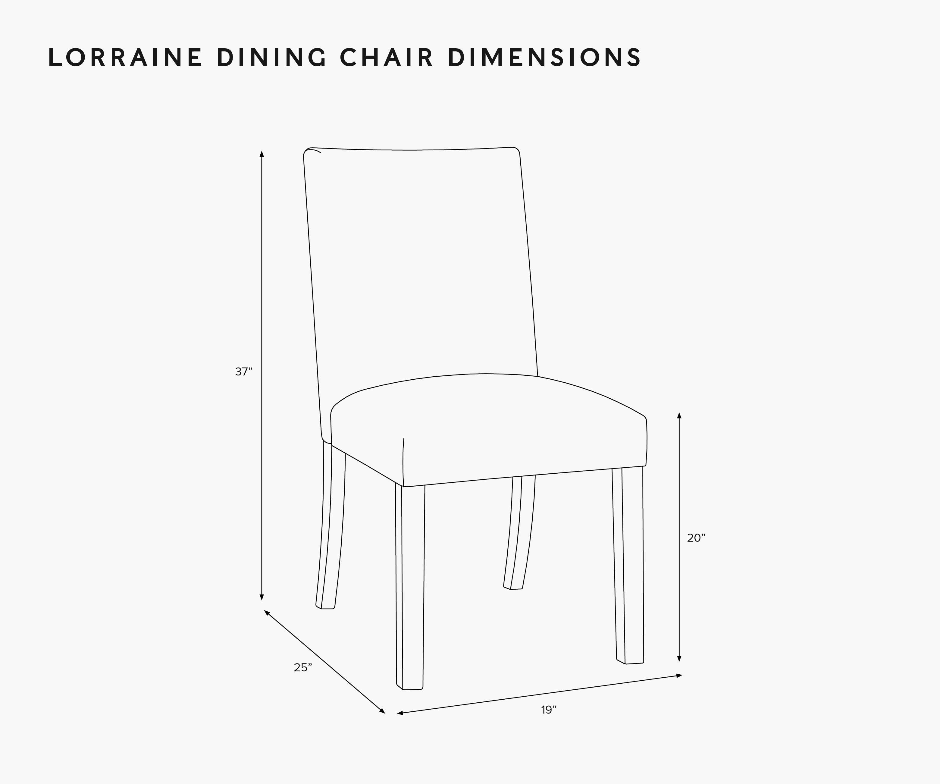 Lorraine Dining Chair - Delphine