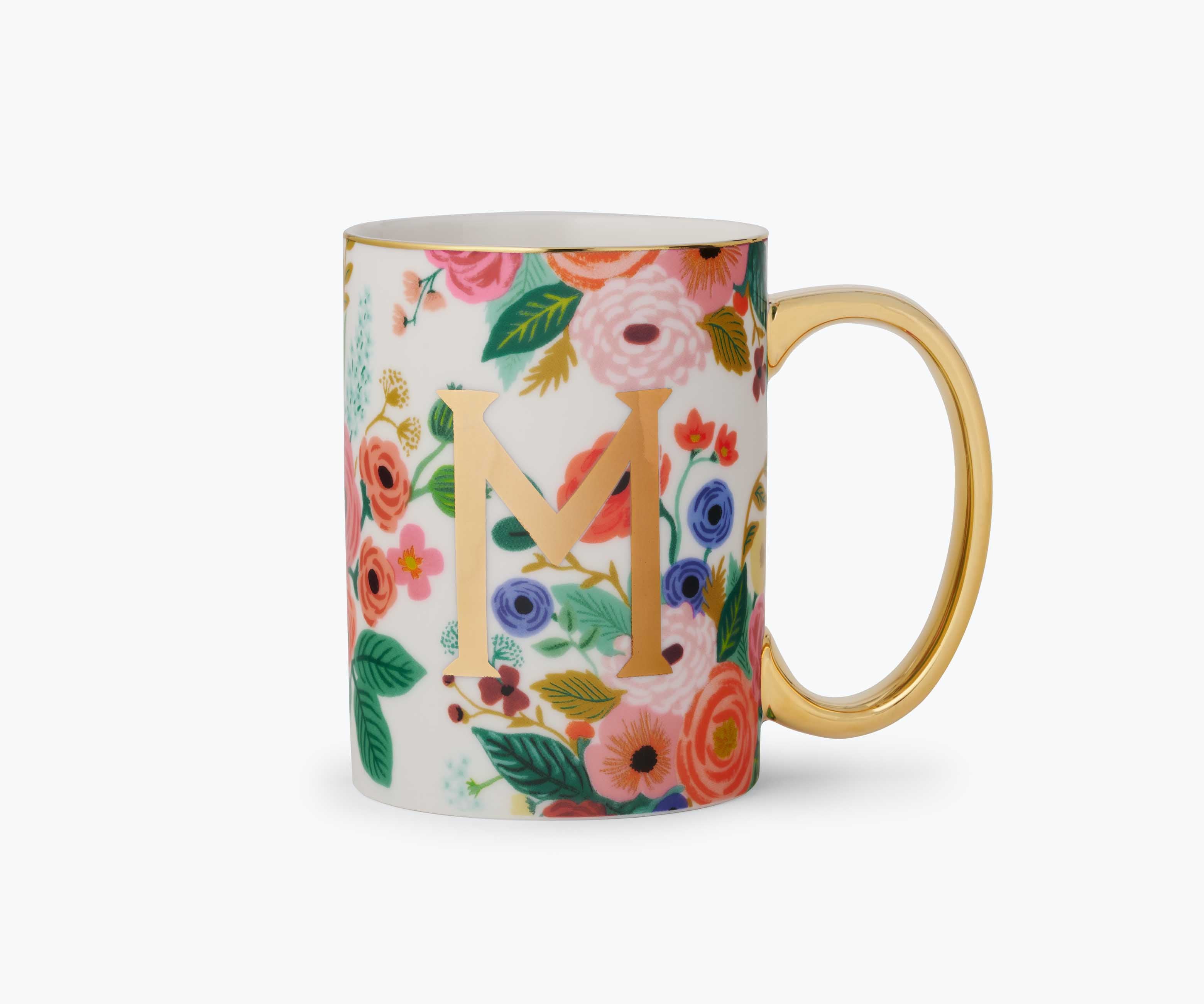 Porcelain Monogram Mug